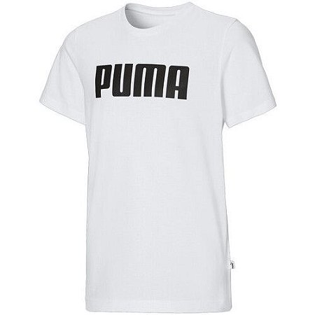 Camiseta Puma Masculina Ess Tee- Branca