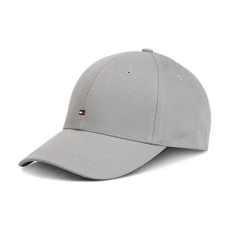 Boné Tommy Hilfiger  Masculino Strapback Cap - cinza