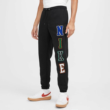 Calça Nike Club CF Masculina - Preta - FZ0881