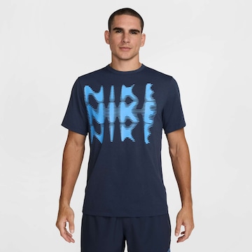Camiseta Nike Masculina Dri-FIT Hyverse- Azul HJ3074