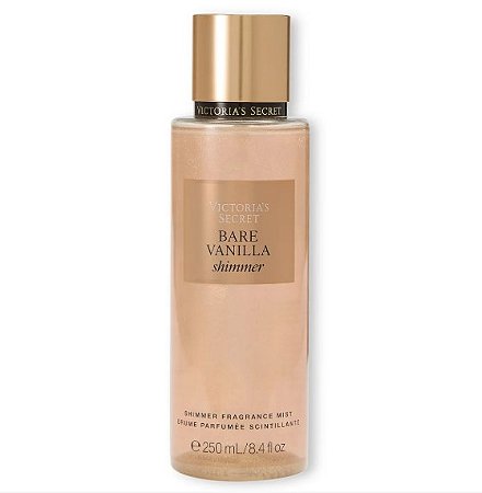 Body Splash Feminino Victorias Secret  Bare Vanilla Shimmer - 250 ML