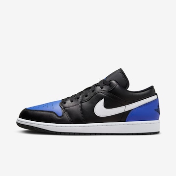 Tênis  Nike Masculino Air Jordan 1 Low - Preto + Azul 553558