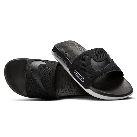 Chinelo Slide Nike Masculino Air Max Cirro - Preto/Branco DC1460
