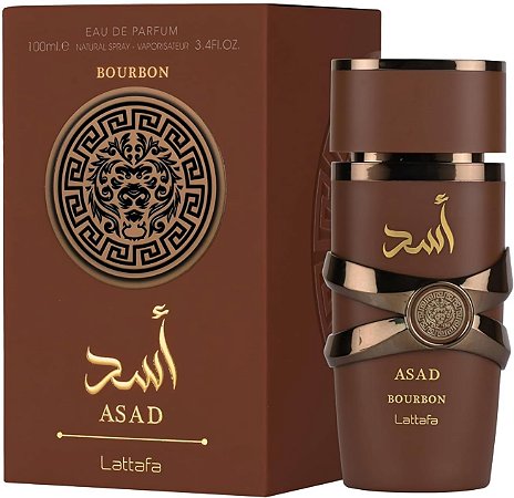 Perfume Masculino Asad Bourbon Eau de Parfum  Lattafa - 100ml