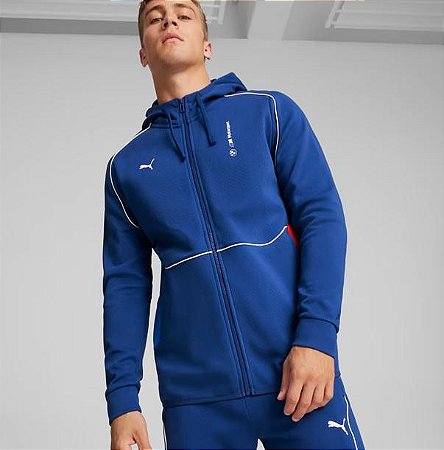 Moletom Puma Masculino BMW M Motorsport Graphic- Azul