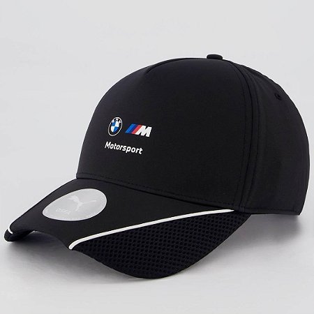 Boné Puma Masculino BMW M Motorsport Baseball- Preto