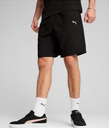 Bermuda Puma Masculina Pumatech  9" Woven Cargo - Preta