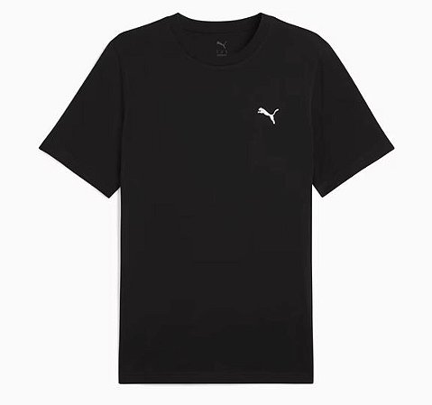 Camiseta Puma Masculina Ess Small Logo Tee- preta