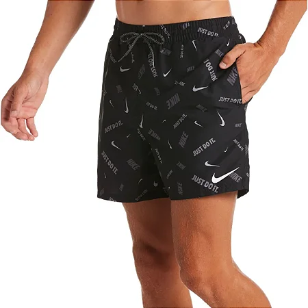 Bermuda Nike  Masculina Volley- Preta 02SU39353