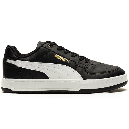 Tênis Puma  Masculino Caven 2.0 BDP - Preto/Branco/dourado