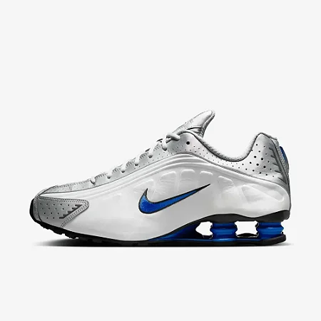 Tênis Nike  Shox R4 Masculino "Orlando"- Branco/azul - HQ1988