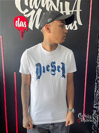 Camiseta Masculina Diesel T Diegor 4 - Branca