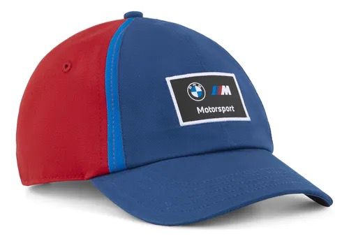 Boné Puma Masculino BMW M Motorsport Heritage - Vermelho/azul 026049