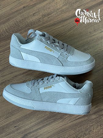 Tênis Puma Masculino Caven 2.0 Mono BDP- Cinza/branco