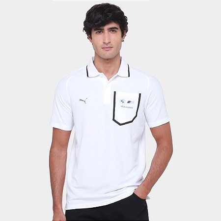 Polo Puma Masculina BMW M Motorsport- Branca 630627