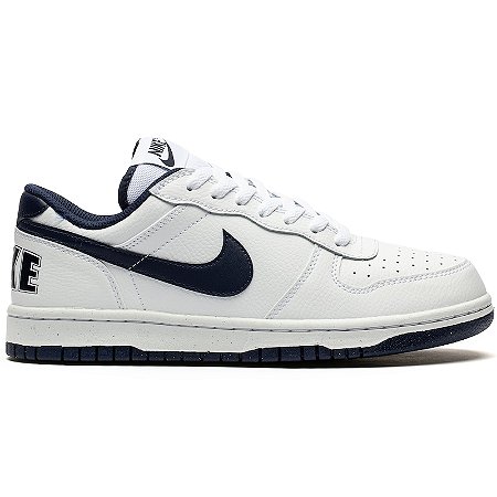 Tênis Nike Masculino Big Low - Branco + azul  355152