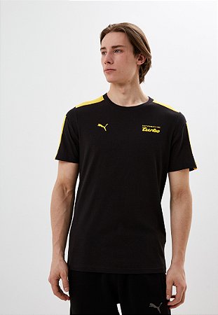 Camiseta Puma Masculina Porsche Legacy Motorsport Tee- Preta