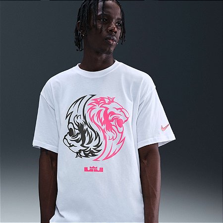 Camiseta Nike Masculina LeBron- Branca HV1689