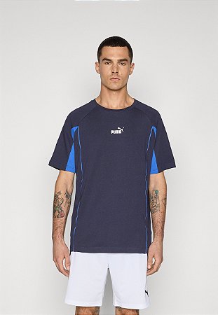 Camiseta Puma Masculina - Azul Marinho  688241
