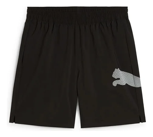 Bermuda Puma masculina Train All Day Essentials Big Logo - Preta 526723