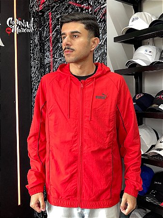 Jaqueta Puma Masculina Sport Heritage- Vermelha 691495