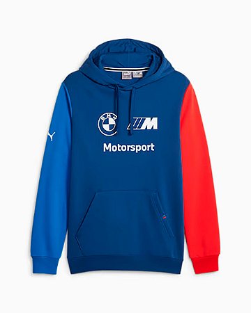 Moletom Puma Masculino BMW MMS - Azul 621301