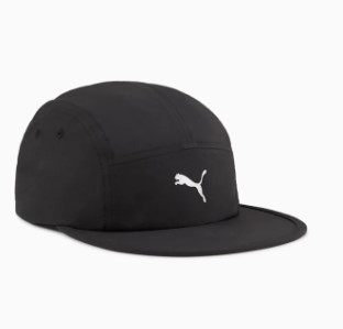 Boné Puma Masculino Essentials Running 5 Panel - Preto 026168