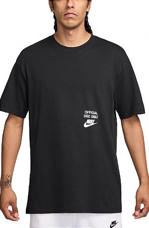Camiseta Nike Masculina Sportswear Max 90 - Preta HJ0774