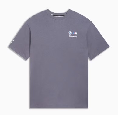 Camiseta Puma Masculina BMW M Motorsport- Cinza chumbo