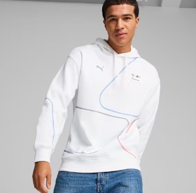 Moletom Puma Masculino BMW M Motorsport - Branco 627288