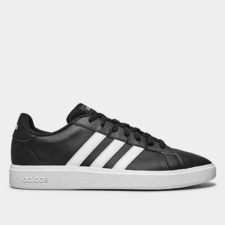 Tênis Masculino Adidas Grand Court Base 2.0  - Preto