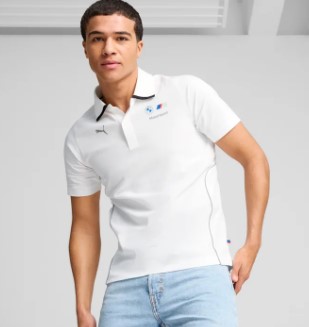 Polo  Puma Masculina BMW - Branca 627462