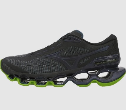 Tênis Mizuno Masculino Wave Prophecy 15 - Preto/ verde