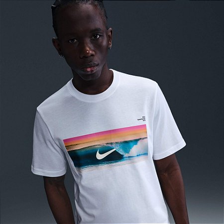 Camiseta Nike  Masculina Sportswear Photo - Branca HJ0760100
