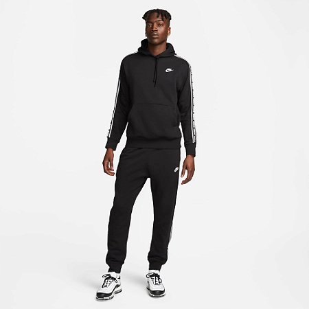 Agasalho Nike Masculino Club Fleece - Preto FB7296010