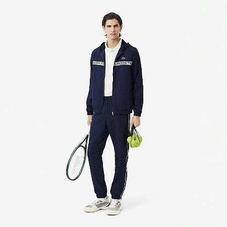 Agasalho Lacoste Masculino Regular Fit - Azul Marinho WH4757