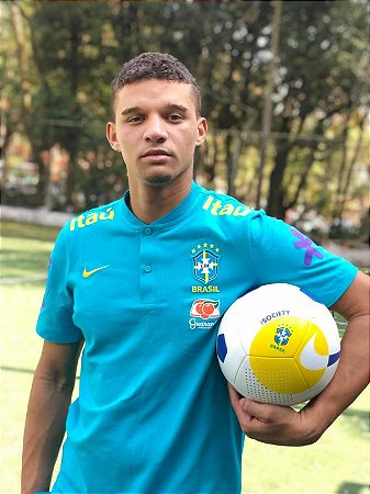 Polo Nike Masculina Seleção Brasileira - Verde água CQ4688