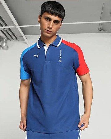 Polo Puma Masculina BMW - Azul 624154