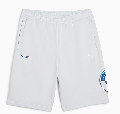 Bermuda Puma Masculina BMW M Motorsport - Azul Claro 624161