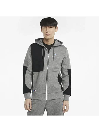 Moletom Puma Masculino Motorsport BMW MMS- Cinza 531187