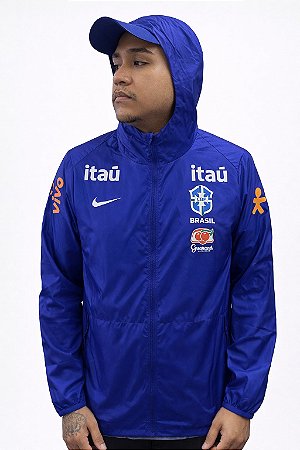 Jaqueta Nike Masculina Seleção Brasileira - Azul Marinho FZ9847456