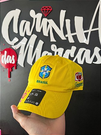 Boné Masculino Nike Club Seleção Brasileira-Amarelo FN9507742