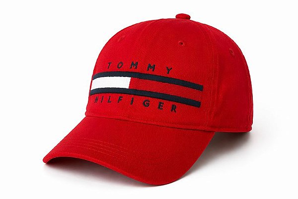 Boné Tommy Hilfiger Masculino-Vermelho 6945765