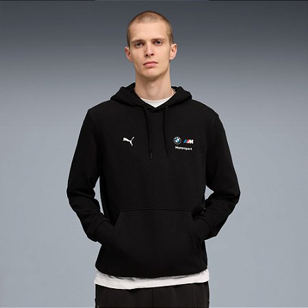 Moletom  Puma Masculino BMW  Motosport Ess  -Preto 63489301