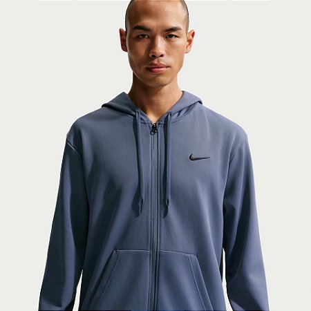 Jaqueta Nike Masculina UV Fleece - Azul  IF2982491