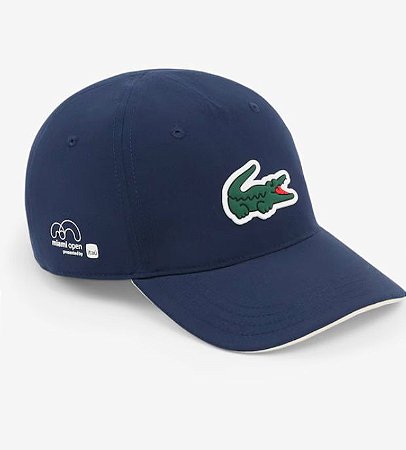 Boné Lacoste Masculino Miami Open-Azul  Marinho RK043851166 ( Tamanho P )