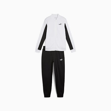 Agasalho Feminino Puma Baseball Suit-Branco 190502
