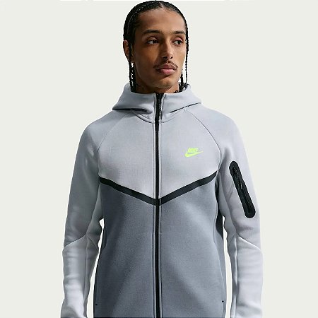 Moletom Nike Masculino Sportswear Tech Fleece - Cinza