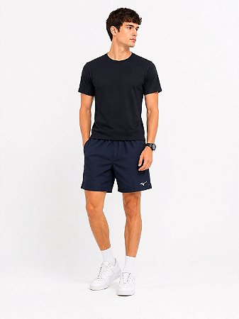 Bermuda Mizuno Masculina Ten Master-Azul Marinho 32GB