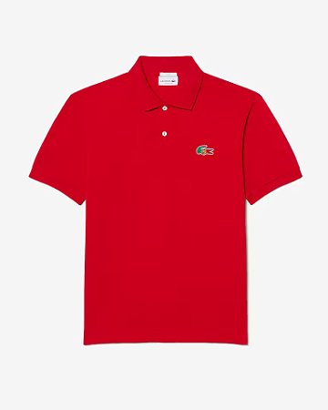 Polo Masculina Lacoste Edição  Portugal-Vermelho PH5028